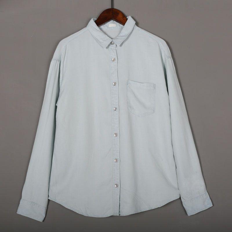 

Однотонная рубашка с лацканами, однобортная, приталенного силуэта, повседневная, с длинными рукавами