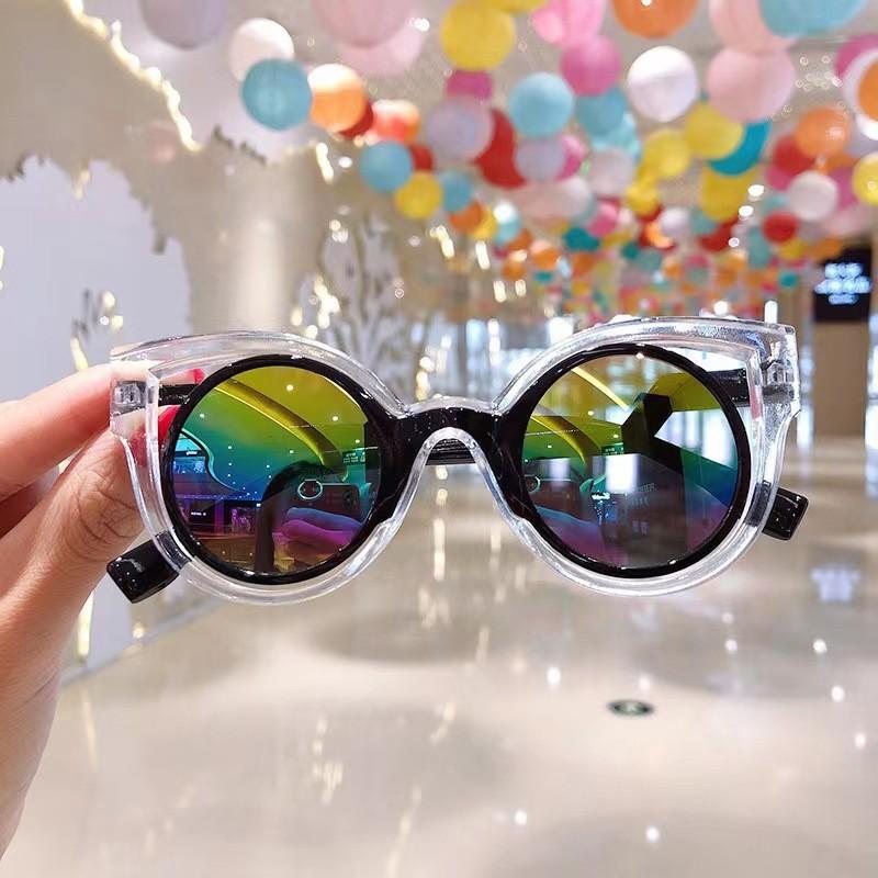 Children'S Sunglasses Cute Sunglasses Sun Protection Polarized Glasses Baby Boys And Girls Trendy Cartoon Toy Sunshades