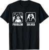 Boxing Problem Solve Funny Sarcastic Theme T-Shirt Unisex T-Shirt