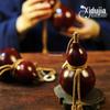 Xidu Ancient Gourd Wine Container - Lacquered Cultural Relic for Traditional Wine, Small Tea Jia Fei Gift.