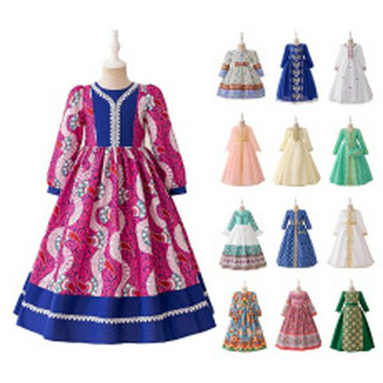 2025 Girls' Evening Mesh Princess Dress with Embroidery and Pleated Puffy Skirt for Flower Girls and Holidays