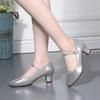 [Gengzee] Latin Dance Shoes for Women, Stage Dance Shoes, Ballroom Dance Shoes, Adult Modern Dance Sneakers, Ballet Shoes, Jazz Shoes, Rubber Sole, Mi