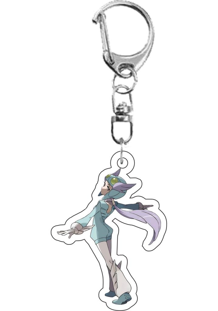 Anime Cartoons Acrylic Key Chain for Lance Lucy Cynthia Caitlin Steven Stone Acrylic Backpack Pendant Acrylic Key Buckle Pendant