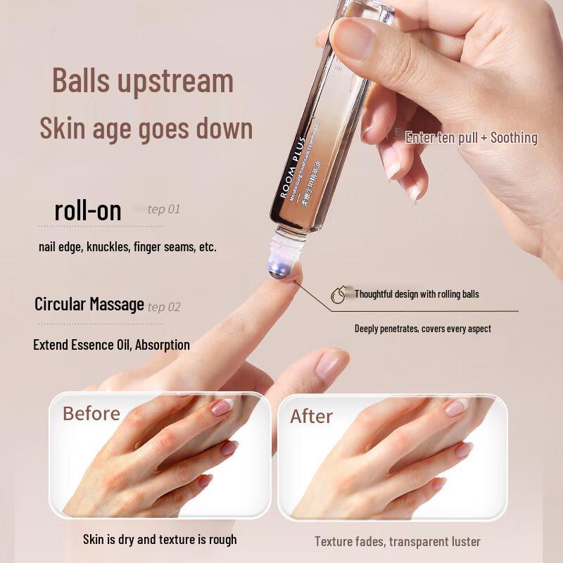 ROOM PLUS Hand & Cuticle Essential Oil Rollerball