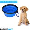 POCKET BOWLS Foldable Dog Bowl Drinking Bowl Travel Bowl Silicone Food Bowl Foldable