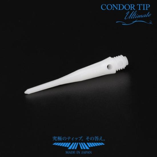 L STYLE CONDOR TIP ULTIMATE White Soft Tip 31mm 40pcs