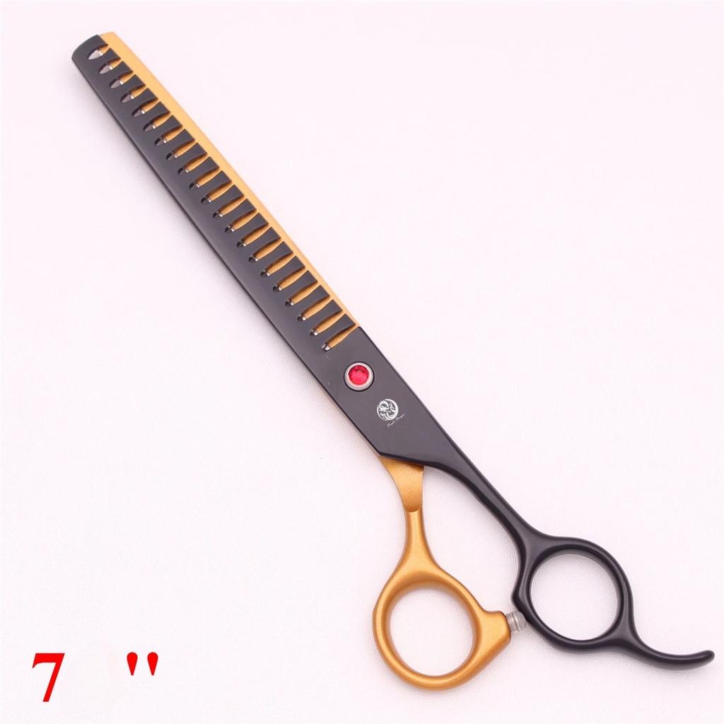 7.5'' מספריים מקצועיות לטיפוח חיות מחמד, מסרק דליל עצמות דג, מלקחיים hemostatic, יפן 440C, סט לכלב חתול Z3088