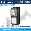 LED Magnetic Clamp Flashlight Rechargeable Ultra-Long-Lasting Outdoor Camping Hiking Light Clip-on Emergency Work Lamp