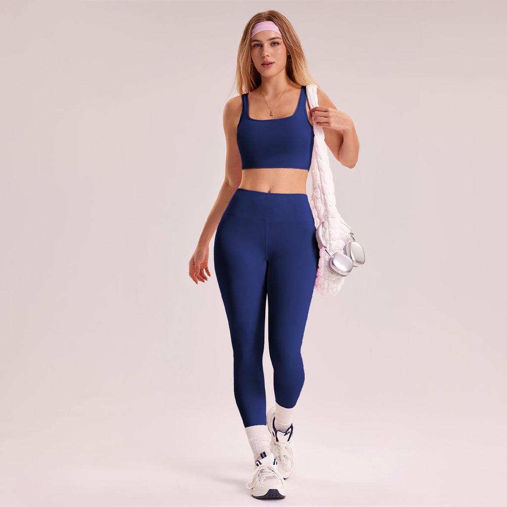 Women's Winter Yoga & Running Set: Quick-Drying Tight Brushed Fitness Underwear and Pants for Outdoor Sports.