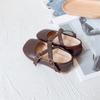 Kids Flat Shoes Vintage Square Toe Soft Sole Shoes