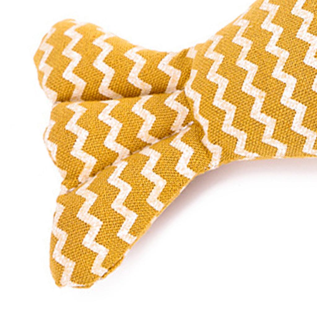 Burlap Fish Catnip Cat Toy Bite Resistant Attract Attention Multifunction Catnip Cat Toys for Cat