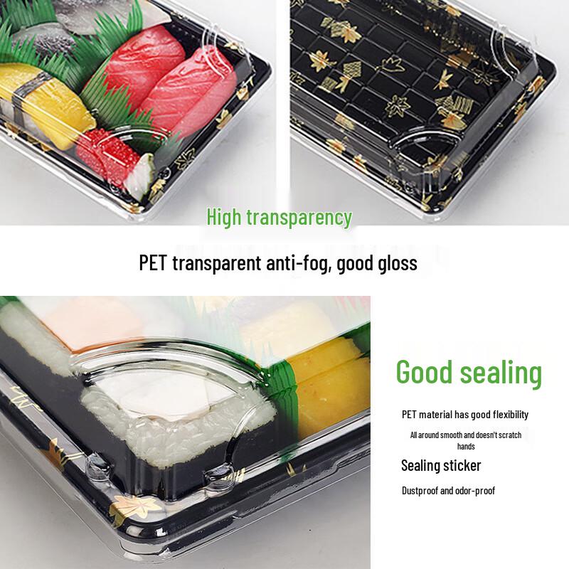 Paibei Disposable Clear Plastic Food Containers