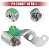 ACROPIX Transmission Shift Solenoid Replacement Fit for Toyota Corolla - Pack of 1 Silver Tone Green