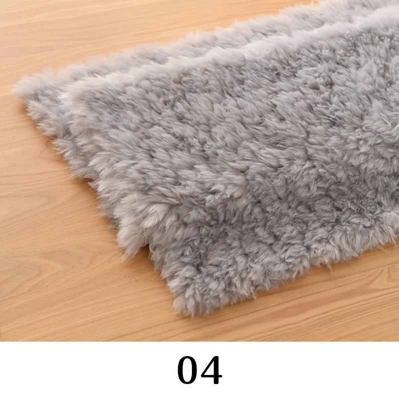 25x45cm Curly Plush Fabric Soft Hair Faux Fur Fabric Hand Make Cosplay Decorative Background Clothing Lining Bedding Cloth