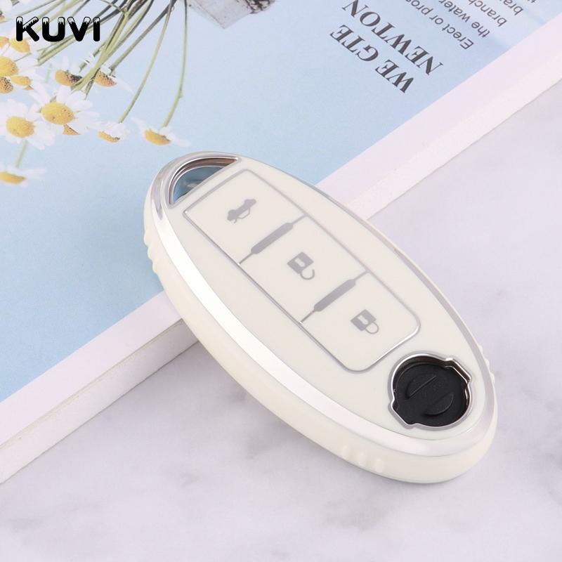 Fashion Tpu Key Case Cover Shell Fob For Nissan Qashqai X-Trail T32 T31 Juke J10 J11 Kicks Tiida Pathfinder Note For Infiniti