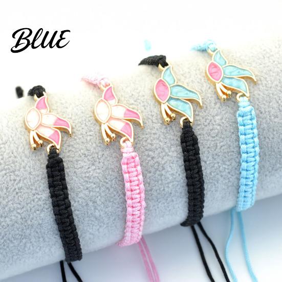 Adjustable Friendship Bracelet Bow Braided String Rope Handmade Elegant Wristband