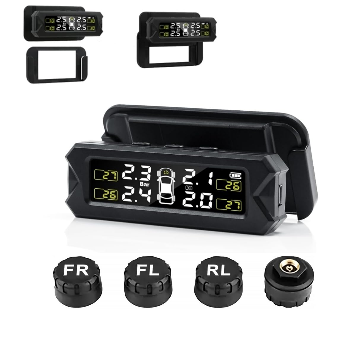 

Tigwiss Tire Pressure Monitor, TPMS Sensor, Air Pressure Sensor, Separated Bracket, Vibration Sensor, Tire