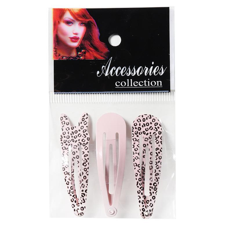 3pcs Cute Seamless Hair Clip for Women Metal Bangs Side Clips Beauty Hair Accessories Set Edge Hairpin Clip Makeup Hair Tools