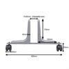 Corrosion Resistant Aluminum Alloy Movable Wheel Divider