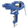 Clamp On  Bench Vise Swivel Table Clamp with Anvil for Jewelry Woodworking (60mm)