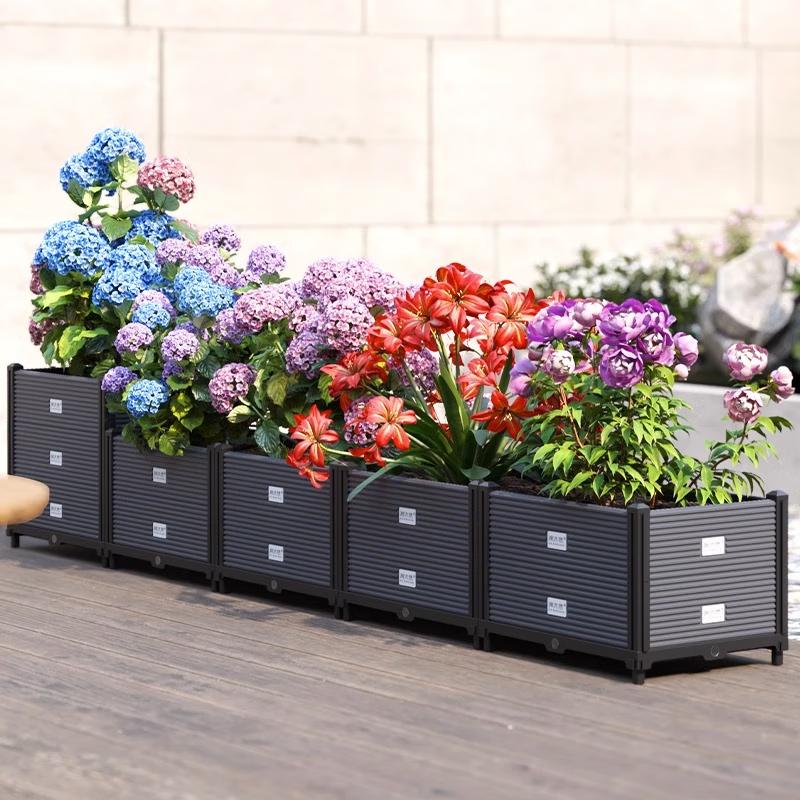 Oshuomai Outdoor Rectangular Planting Box