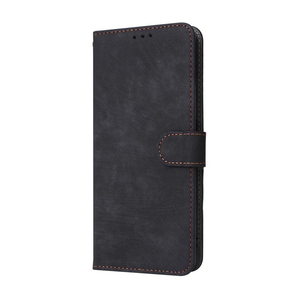 Dla ZTE Blade V41 Vita 5G/Axon 40 Lite/Blade V40 Design/V50 Design 5G/nubia Neo 5G Skórzane Etui Pokrowiec na Telefon Blokowanie RFID