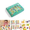 Wooden Alphabet Puzzle Game With Educational Blocks For Kids Learning And Brain Development