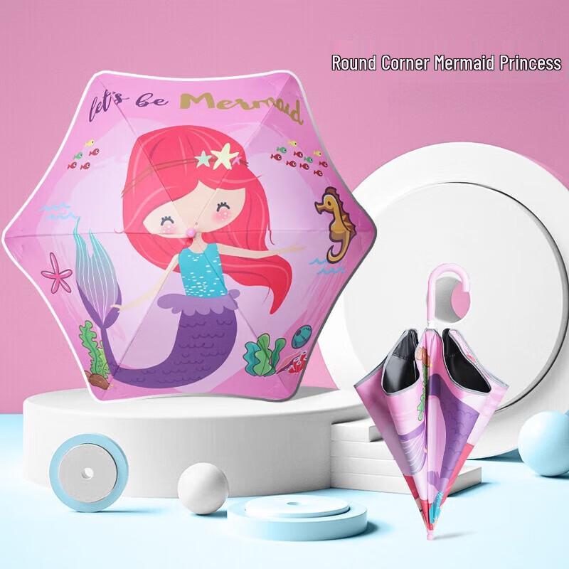 Креативный детский зонт Xuqing с 6 спицами, прямой