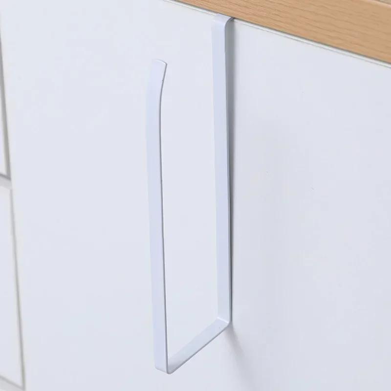 Hanging Kitchen Paper Towel Rack, Roll Paper, Plastic Wrap, Rag Organizer Rack, For Kitchen, Cabinets, Bathroom Organizer Rack