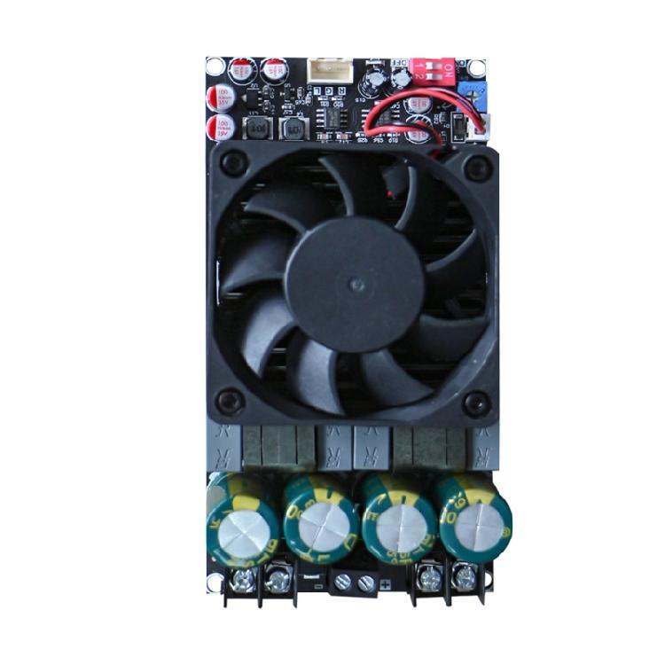 Digital Amplifier Board ZK-3002 300Wx2 Stereo Amplifier Plate TPA3255 Chip with Heat Dissipation Cooling Fan Build-in