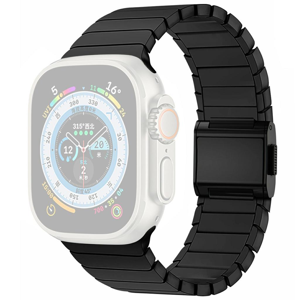 Watch Band for Apple Watch Ultra 3 2 1 49mm/Series 11 10 46mm/9 8 7 45mm/SE3 SE2 SE 6 5 4 44mm/3 2 1 42mm Replacement Titanium Strap