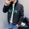 Men's Autumn and Winter Trendy New Contrast Color Jacket Light Luxury Fashion Simple Casual Lapel Jacket