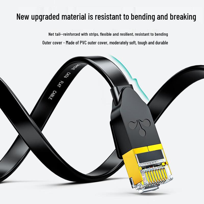 SAMZHE Cat 6 Flat Ethernet Cable
