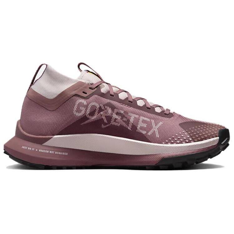 New Nike React Pegasus Trail 4 Gore Tex Smokey Mauve Saturn Gold Soft Yellow Platinum Violet Women's DJ7929-201