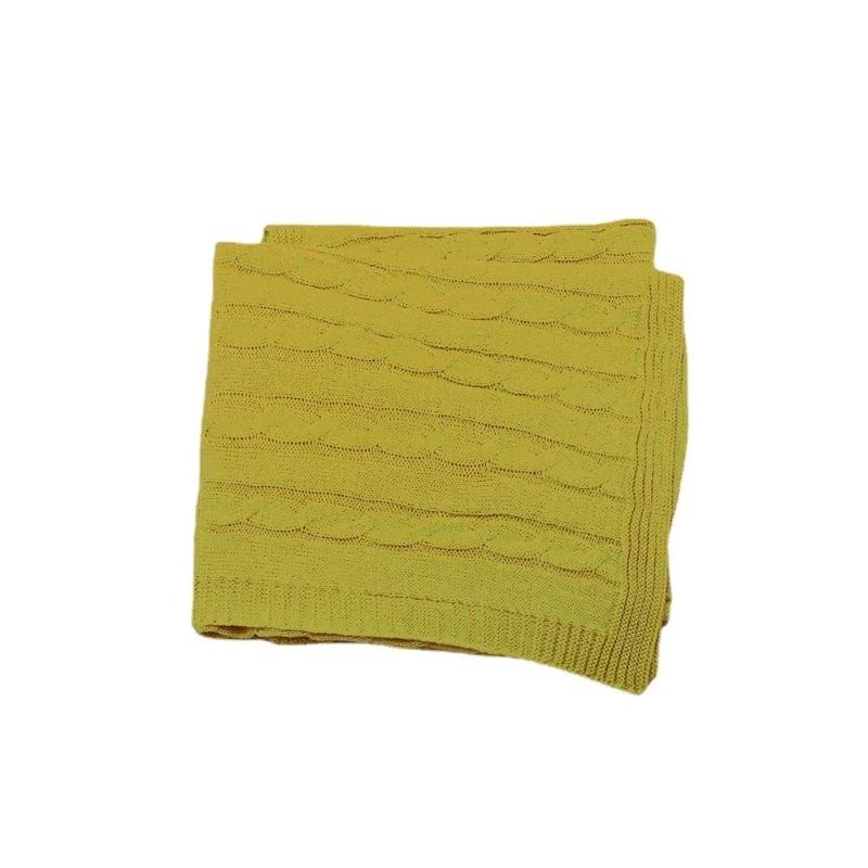 Personality Hu Baby Knitted Fried Dough Twists Blanket Wrap Newborn Swaddling Blanket Spring Summer Baby Blanket Cart Blanket