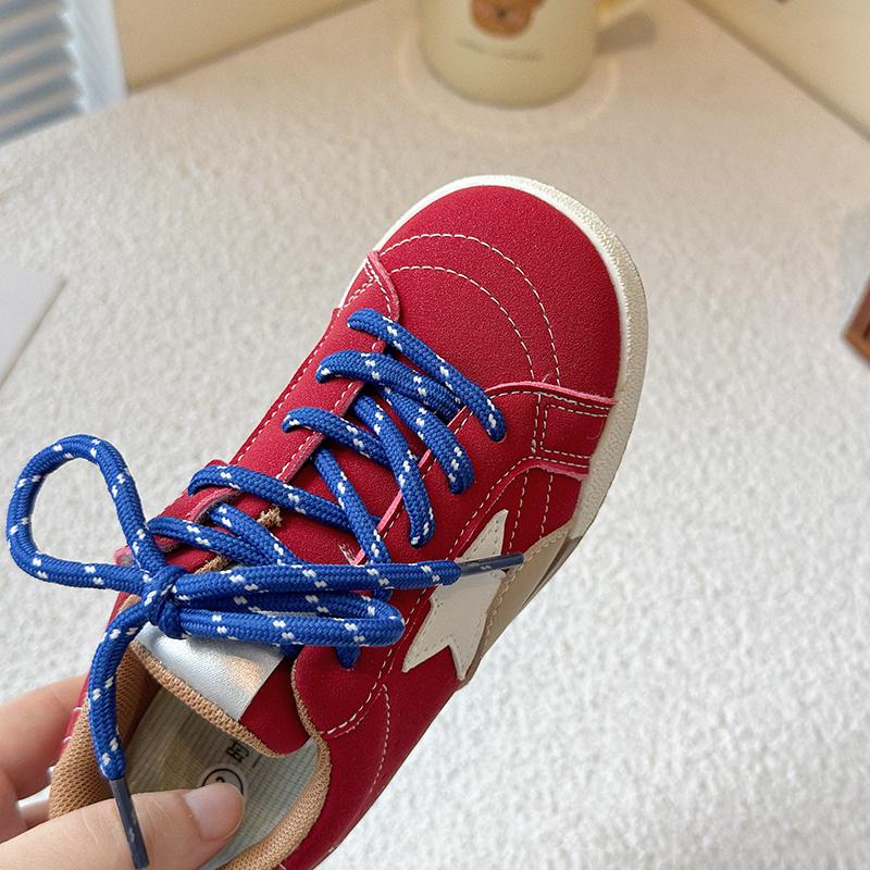Spring and Autumn New Korean Style Casual Shoes for Boys and Girls Soft Sole Sneakers for Children