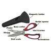 7-in-1-Multifunktions-Küchenschere mit magnetischem Gehäuse
