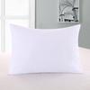 2 Pillow Protectors, Zippered Hypoallergenic Down Proof Pillow Covers, 600 Thread-Count - 100 % Cotton Pillows Protector, White, Standard / Queen
