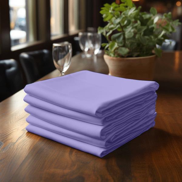 Napkins Fabric Napkin Lavender 10 Pieces 40X40Cm