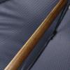Hermes Long Umbrella Wood Handle Blue Polyester Unisex Used