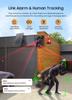 6MP HD Solar-Powered Dual Screen Waterproof Surveillance Camera with 20x Optical Zoom
