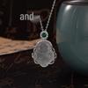 Women's Silver Titanium Steel Necklace with Micro-Inlaid Zircon - Elegant, Durable Clavicle Chain Jewelry