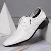 Men's Formal Shoes 2026 Spring Autumn Pointed Toe Business Casual Shoes Male Classic Office Outdoor Non Slip Leather Dress Shoes