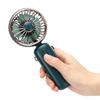 3 Gänge Handventilator Mini Tragbarer Tischkühler mit Abnehmbarem Lanyard 4000?6000RPMGrün