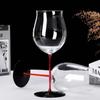 Papion Negru Pahar de Vin Roșu Cristal Design Faimos Austria Pahare cu Picior Capacitate Mare Goblet Bordeaux Vișiniu Cutie Cadou