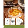 HANDUNYOU Glass Airtight Storage Jar Set