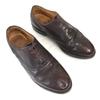 Seit 1815 VAN LIER/Leder Full Brogue Wingtip Balmoral Schuhe/10/28.5/Braun/80er-90er Dress(GEBRAUCHT)