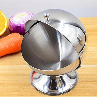 Stainless Steel Spherical Sugar Bowl Seasoning Bottle Tank Can