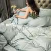 Grace Embroidered Washed Cotton 4-Piece Bedding Set