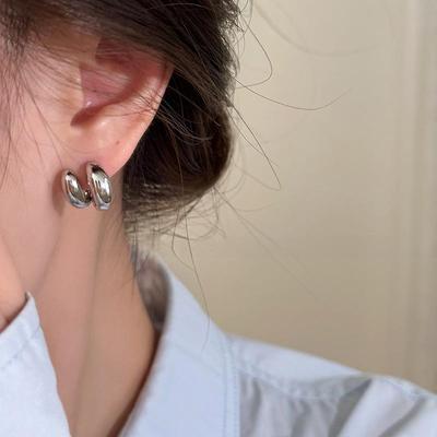 High-End 2023 Niche Design Metal Earrings: Unique, Versatile, and Stylish